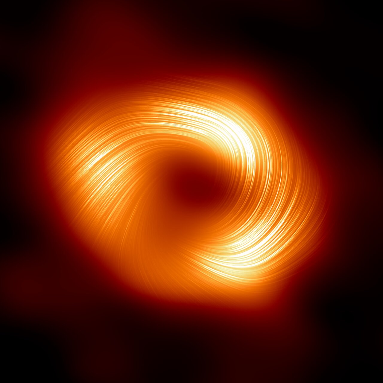 Polarized light image of Sagittarius A*